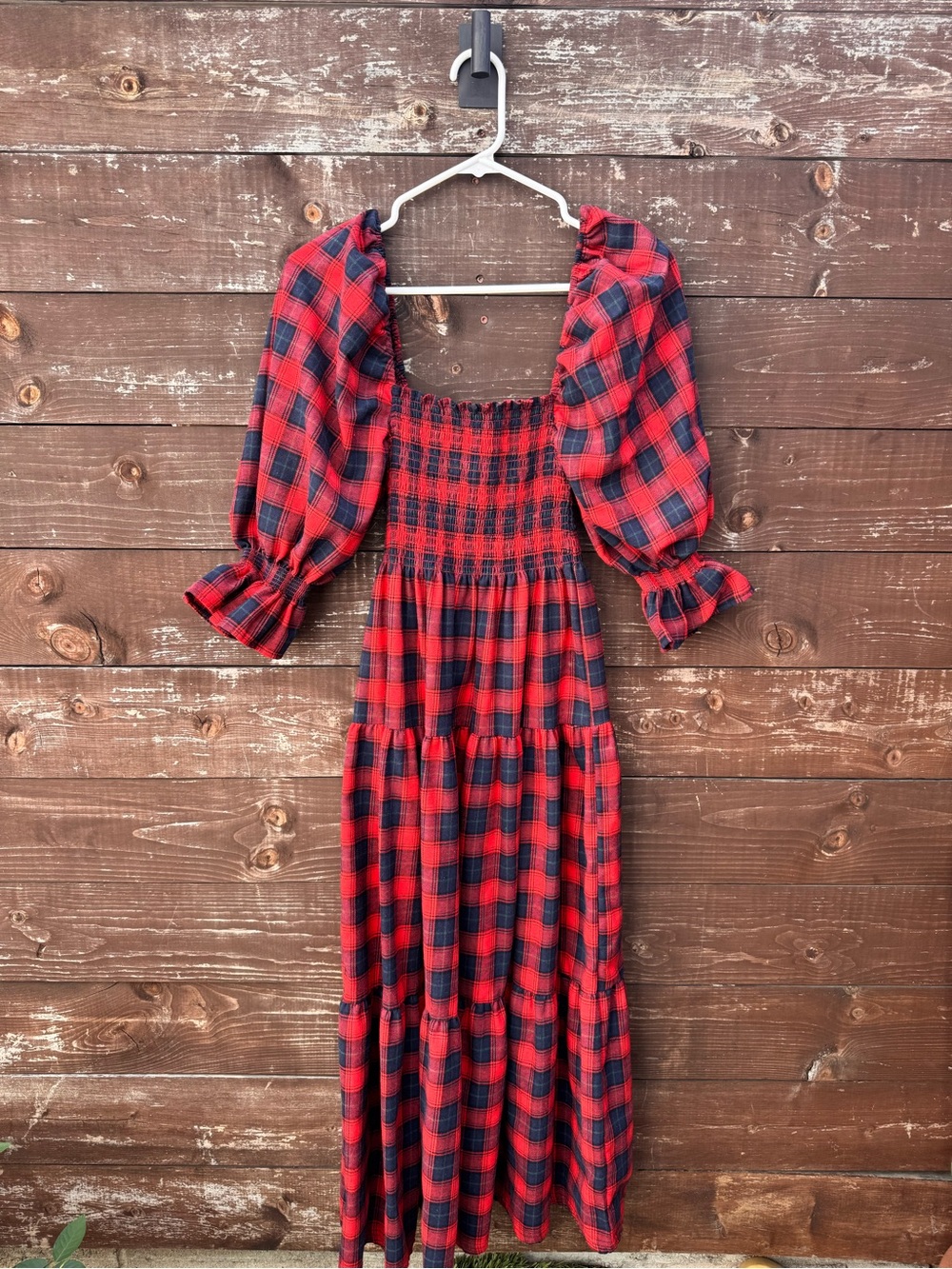Nothing Fits But Plaid Dress Size S/M